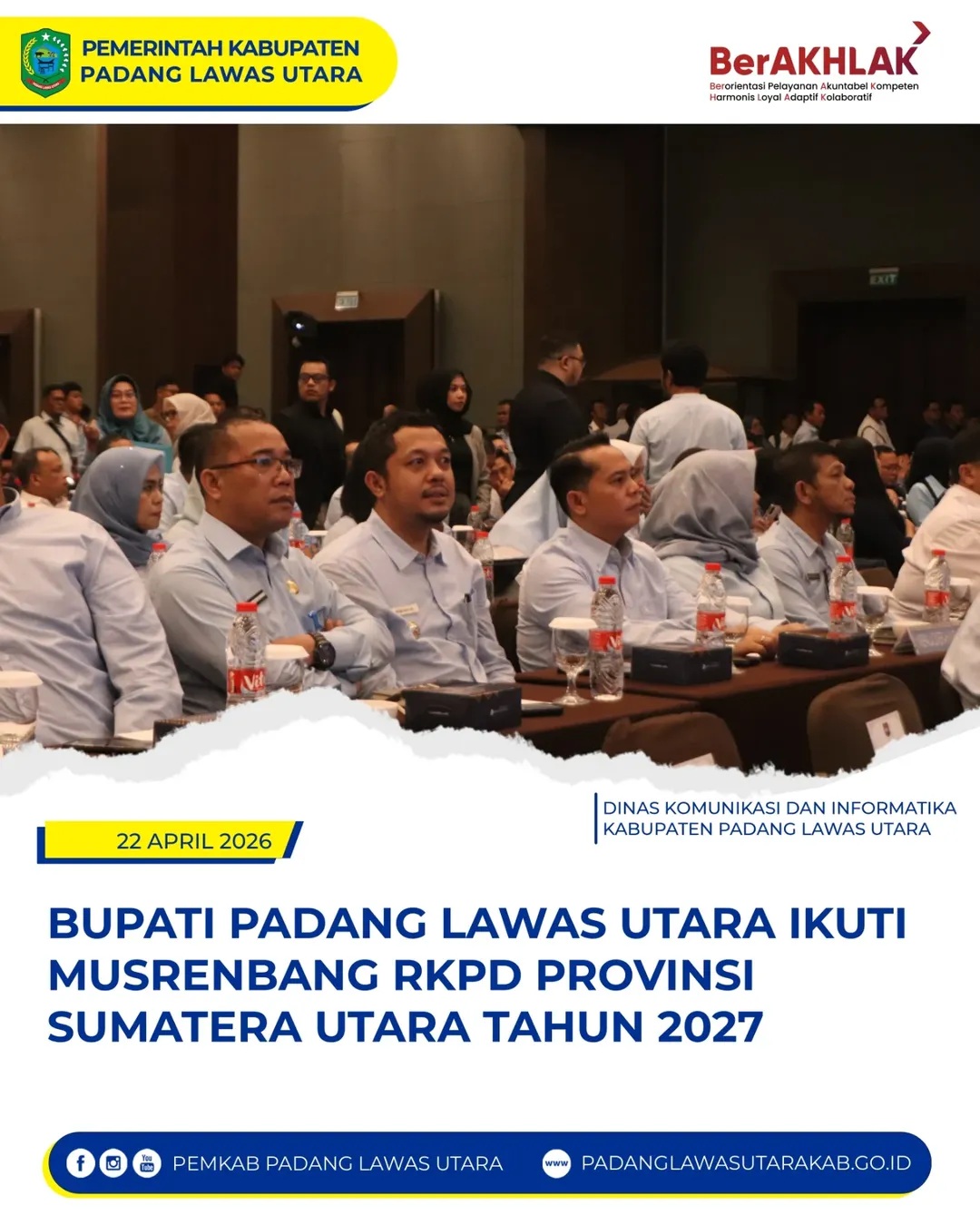 Musrenbang RKPD Provinsi Sumatera Utara Tahun 2027