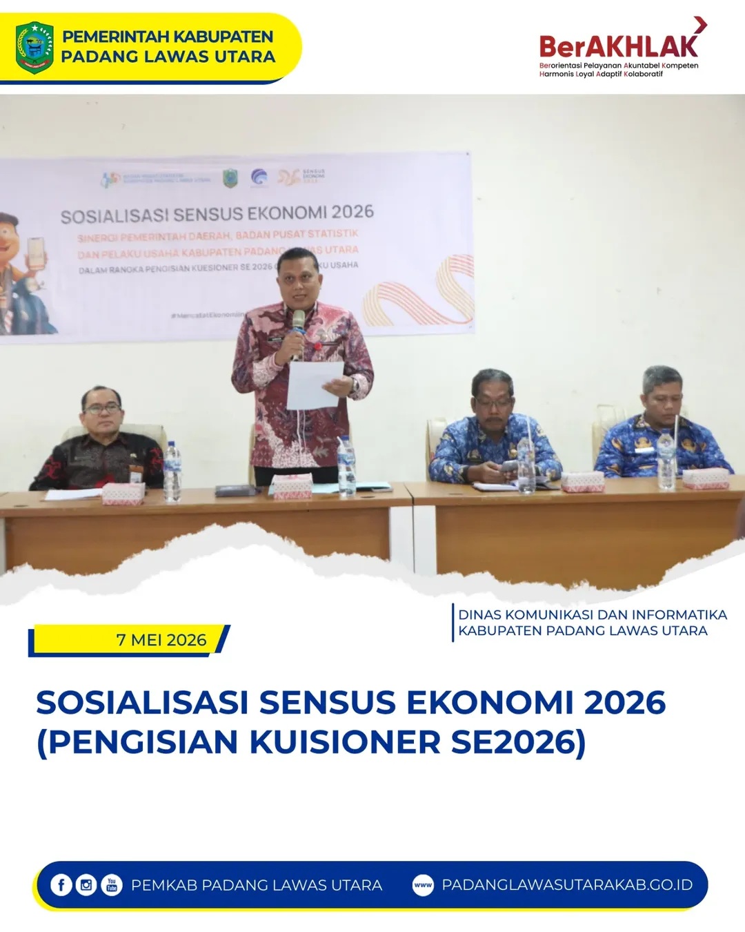 Sosialisasi Sensus Ekonomi 2026 